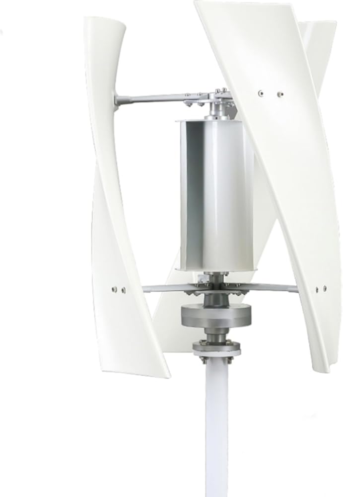 12000W Vertical Wind Turbine Low Noise High Efficiency 12V 24V 48V Energy Generator Wind Power Kit Suitable for Camping/Mountainous Areas with MPPT Controller,24v