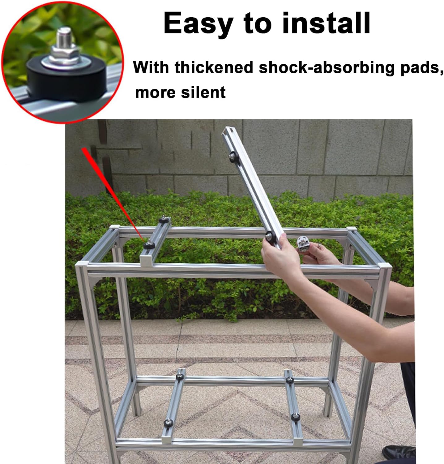 Heavy Duty Ground Stand for Mini Split Air Conditioners, Ductless Heat Pump Bracket for 9,000-18,000 BTU, Condenser Support (90x40x150cm)