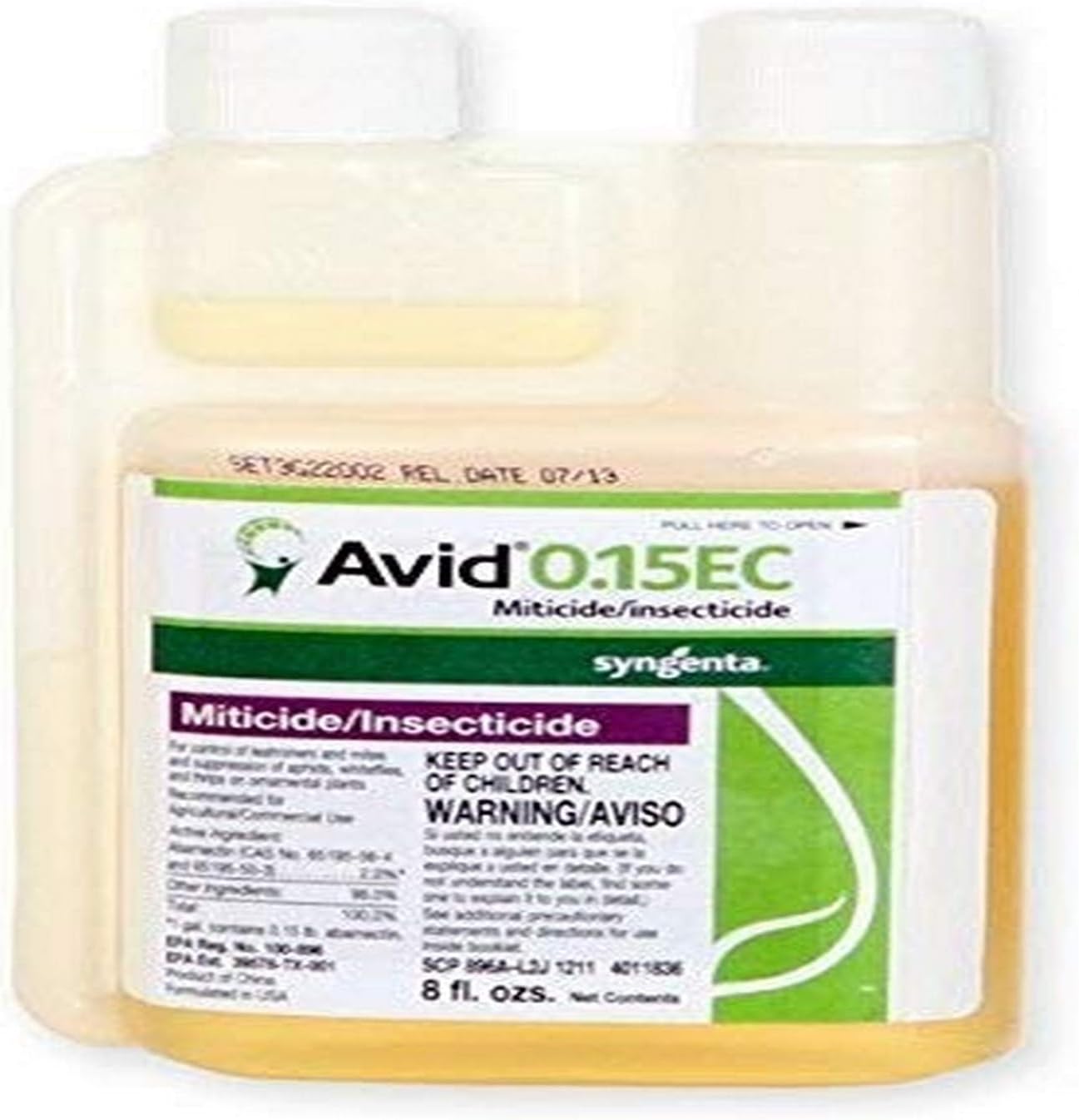 Syngenta - 25837 - Avid 0.15EC - Miticide/Insecticide - 8 oz