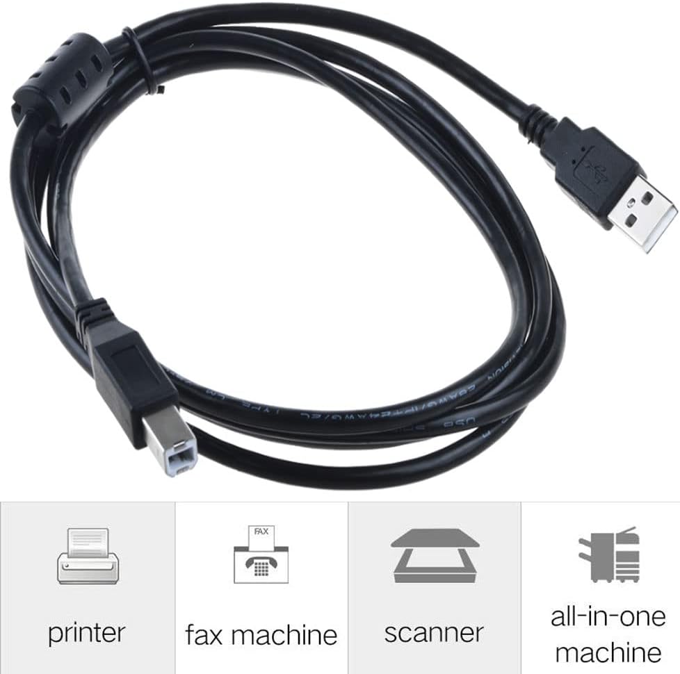 CJP-Geek 6ft USB Cable Plug Replacement for Samson Carbon 49 MIDI Keyboard Controller Cord