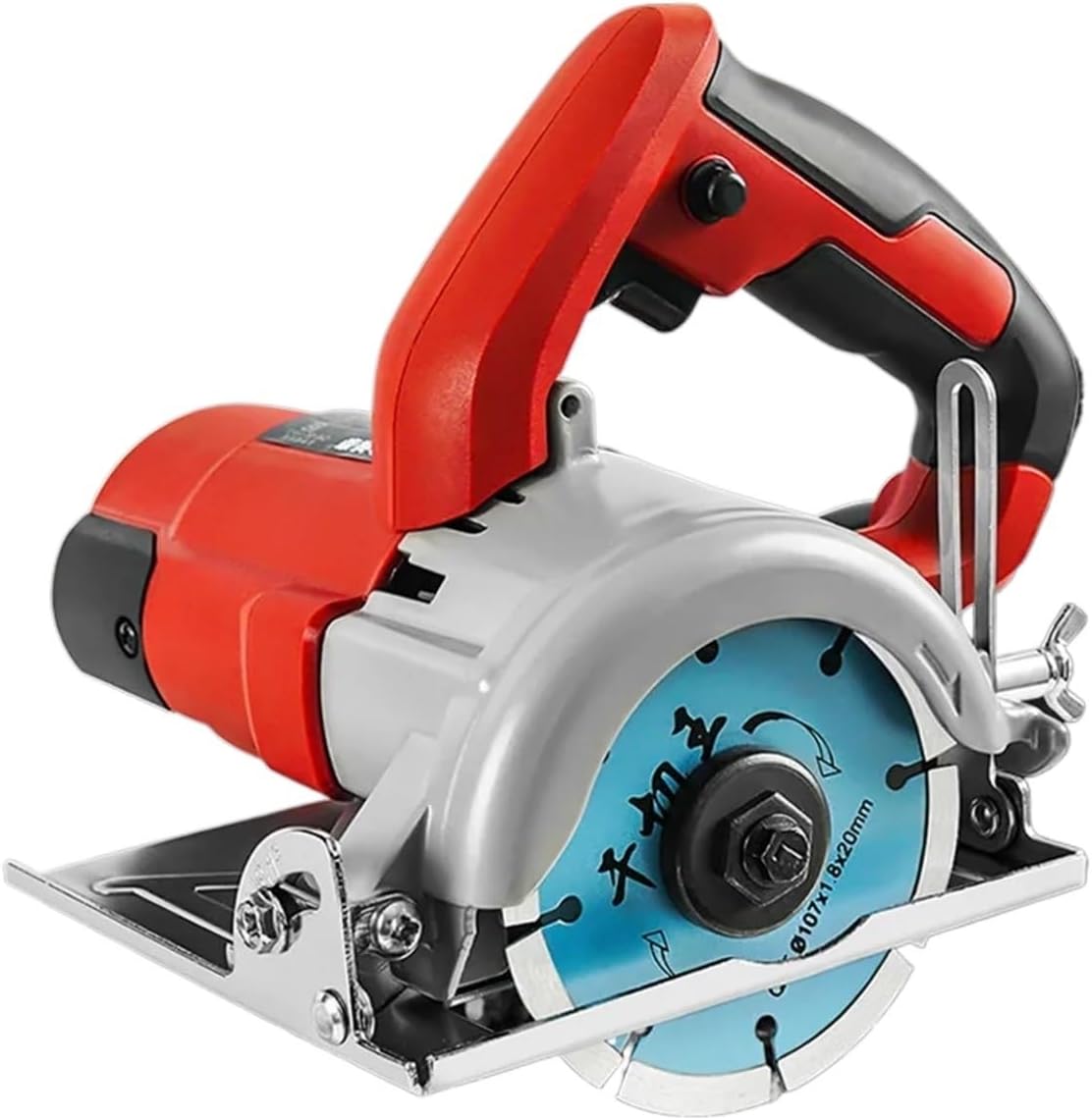 Electric Cutting Machine High Power Multifunctional Ceramic Tile Stone Metal Cutter Marble Machine Woodworking Chainsaw Power, Garden & Hand Tools(Black)