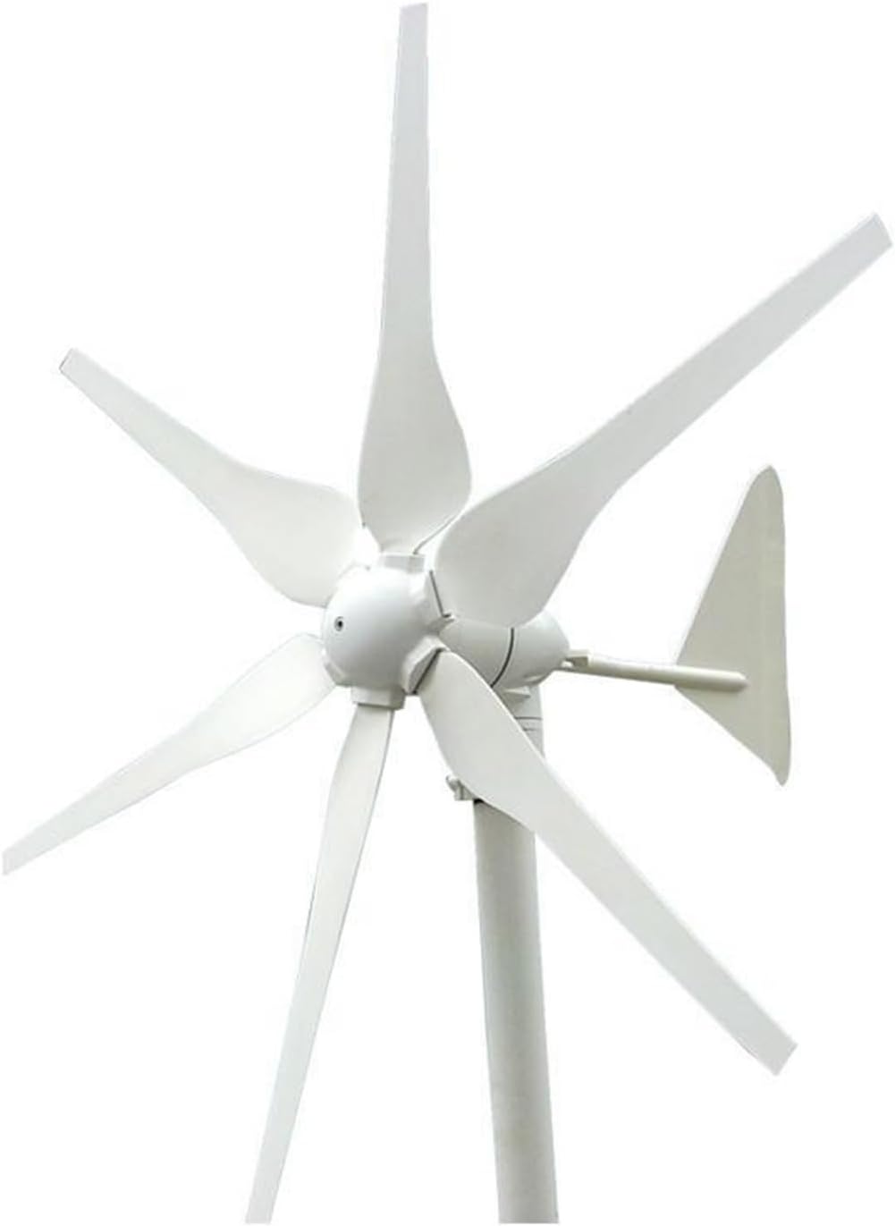 Wind Turbines, 500W Wind Turbine 12V 24V AC/DC Reinforced Blade Over Speed Protection Low Wind Speed Starting Wind Turbines(12V AC)