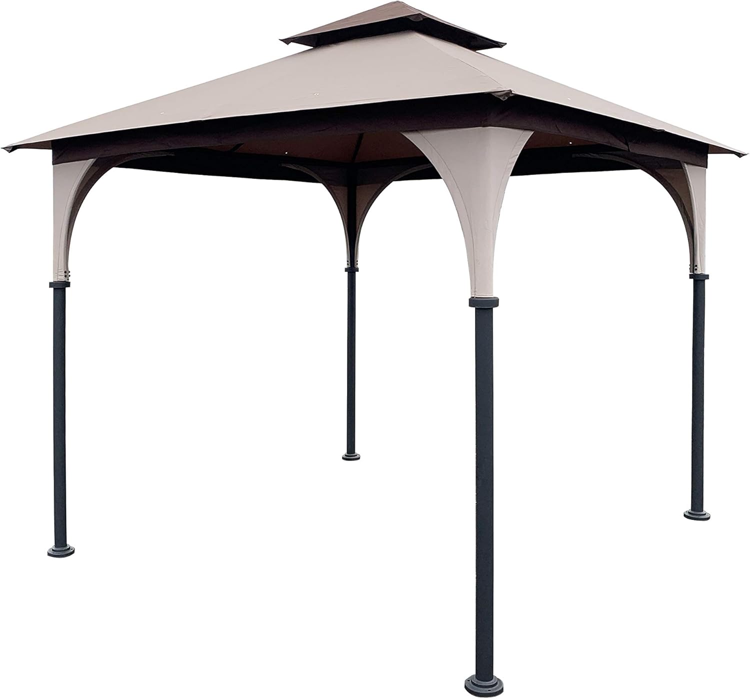 APEX GARDEN Replacement Canopy Top for 8' x 8' Gazebo #L-GZ375PST, L-GZ375PST-3