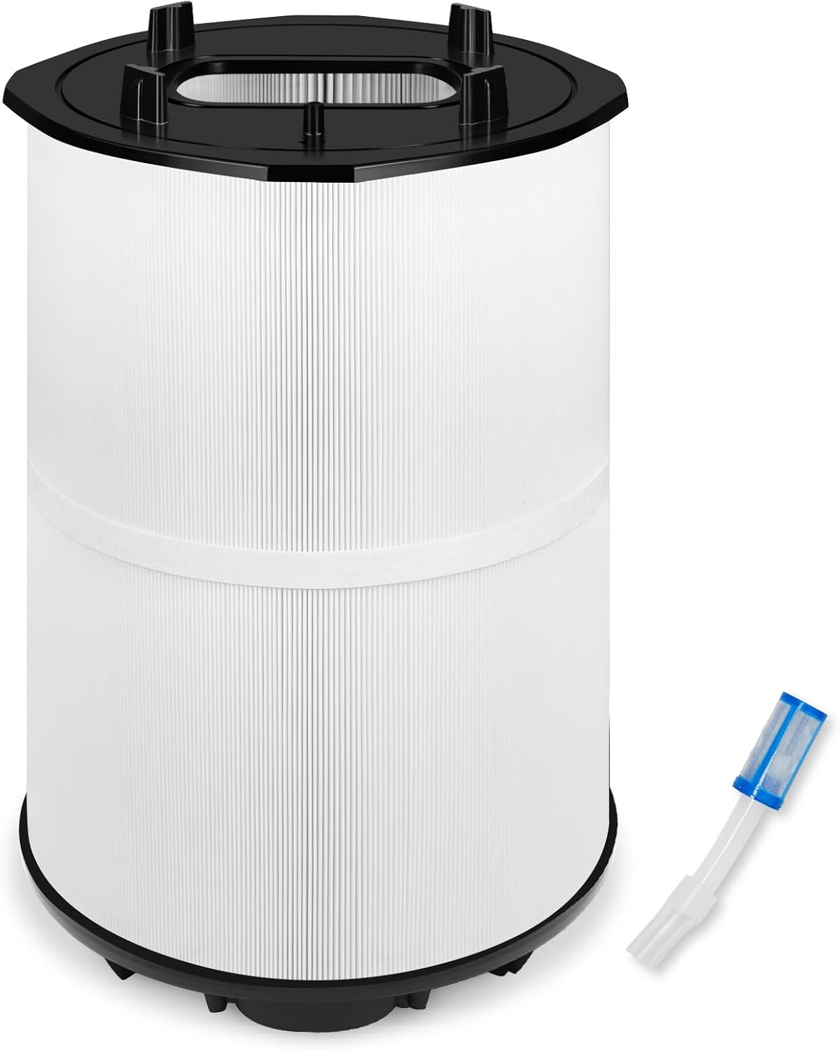 27002-0150S Pool Filter Replacement, Compatible with Sta-Rite System 2 Model PLM150 Modular Media Pool and Spa D.E. Cartridge Filter, with 24800-0121 Air Bleed Assembly, 150 sq. ft, Polyester