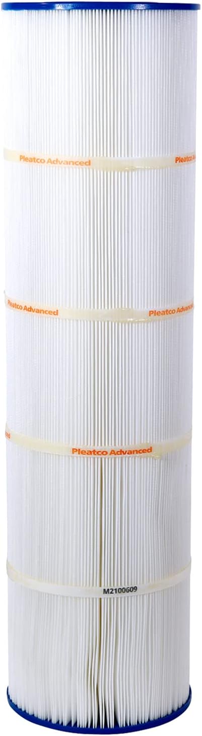 Pleatco PCC105-EC Pool Filter Cartridge Replacement for Unicel: C-7471, Filbur: FC-1977, OEM Part Numbers: 817-0131, 178584, R173476, New Version, White