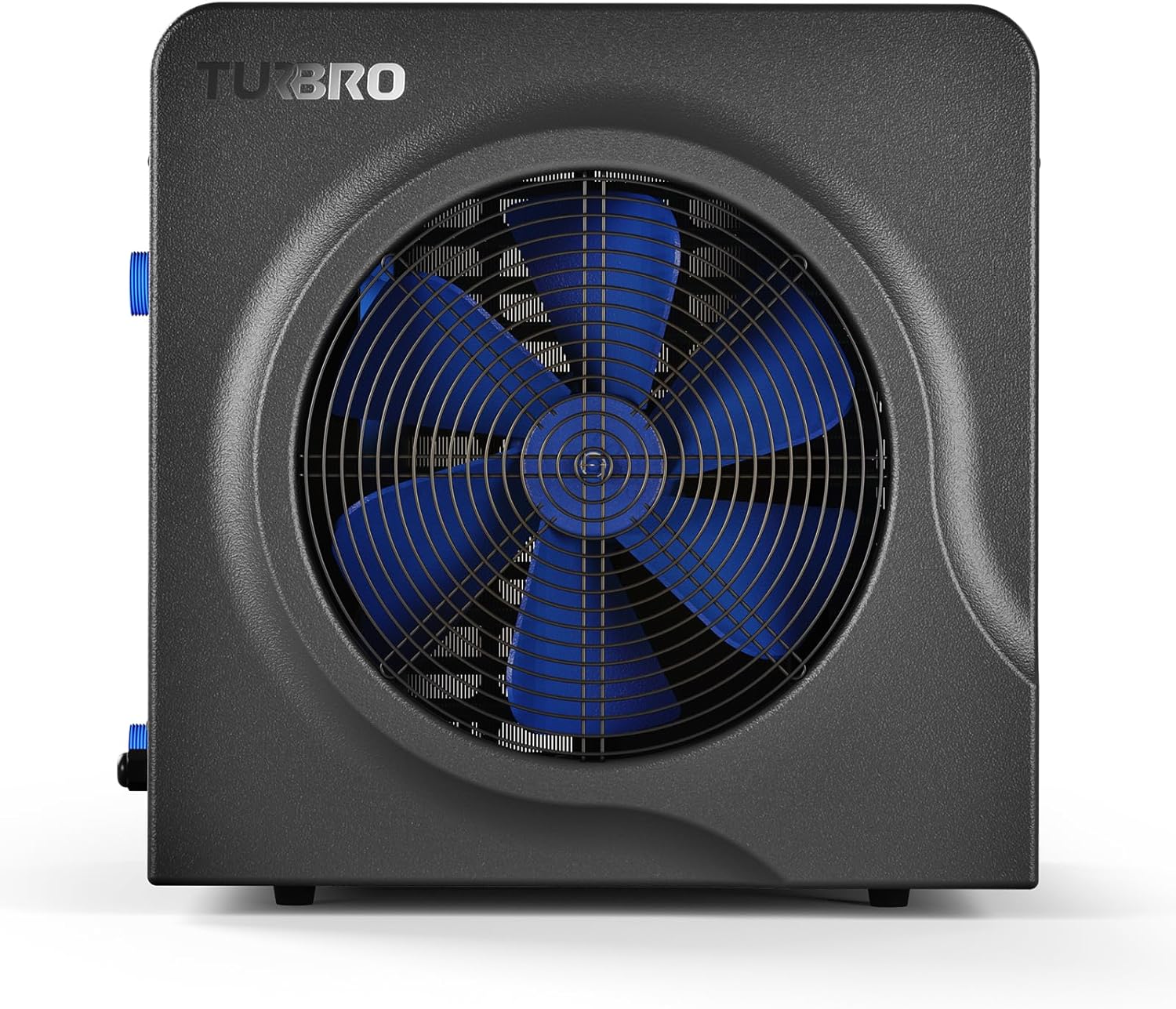 TURBRO 18,000 BTU Swimming Pool Heat Pump, Electric Pool Heater for Above-Ground Pools and Spas up to 6,000 Gallons, Titanium Heat Exchanger, 5.5 COP, IPX4-Waterproof, 110-120V, Manatee M18