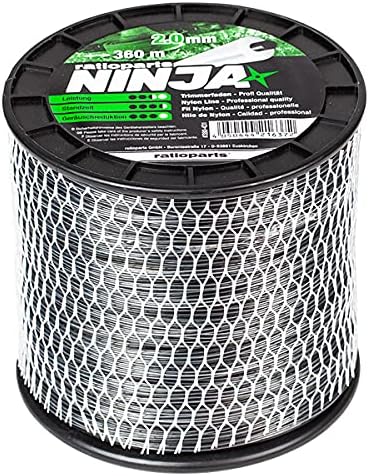 Ratioparts Ninja Copolymer Trimmer Line 2.0 mm 360 m Round Nylon Thread
