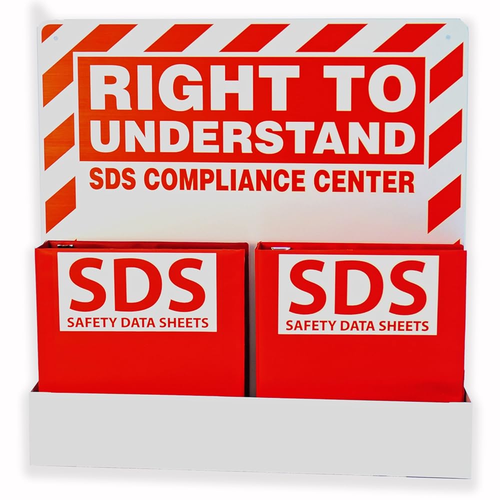 Zing Green Products 6040 Recycled Aluminum GHS-SDS Double Station, 2 Binders