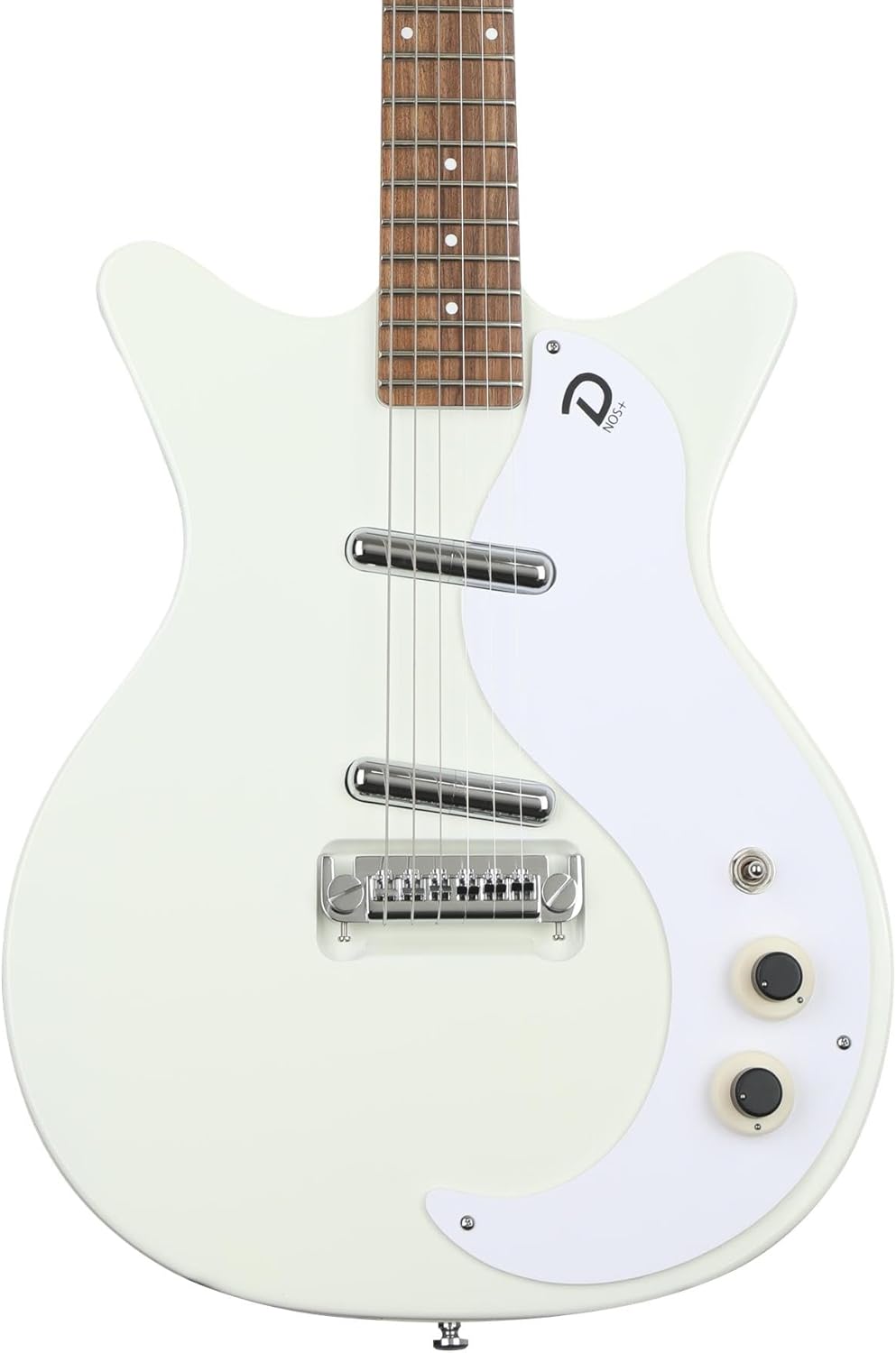 Danelectro '59M NOS+ Electric Guitar - Outa-Sight White