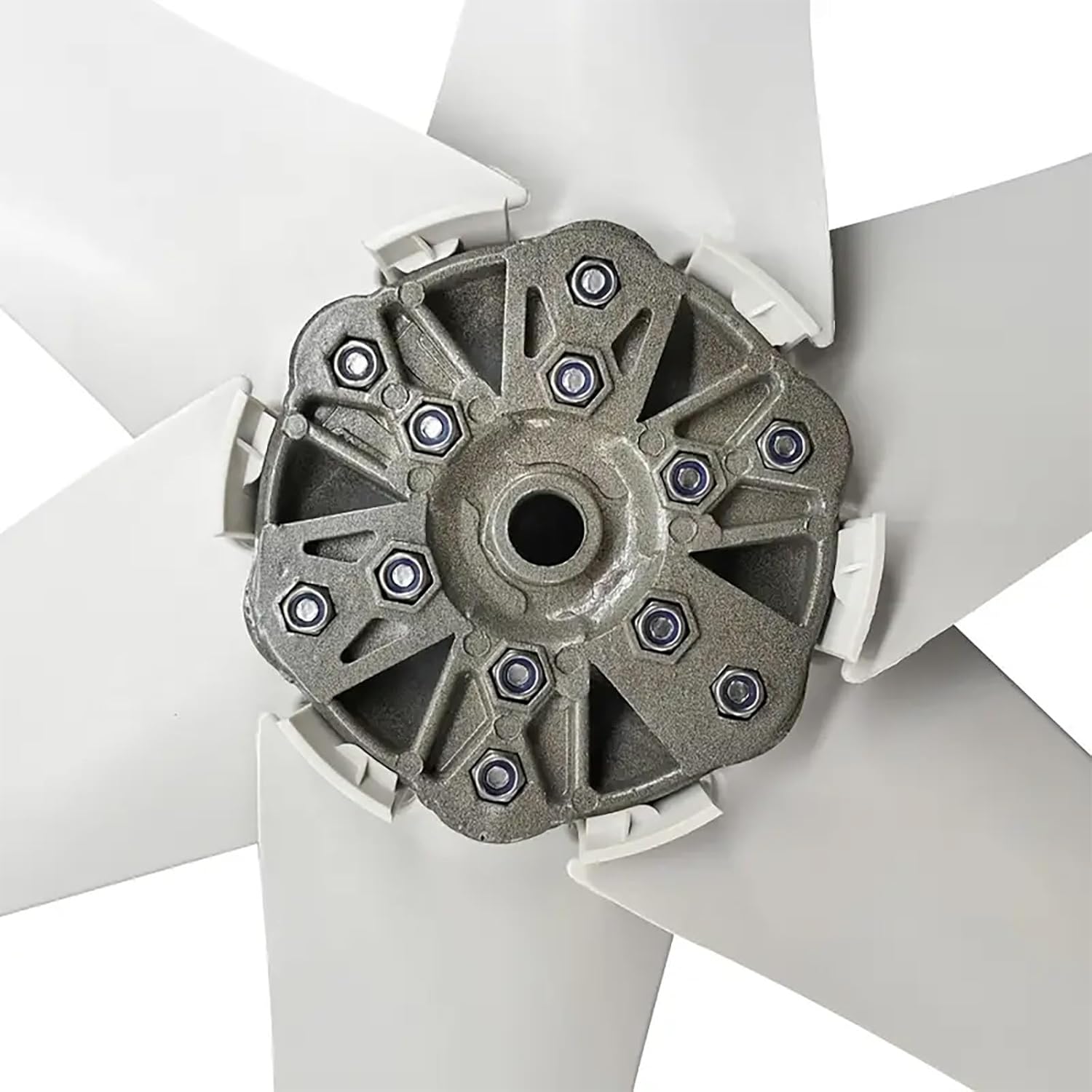 135mm Wind Turbine Hub Kit with Cover, Screws, and Nuts for 3/5/6 Blades – DIY Horizontal Axis Wind Generator Accessories(6 Wheel hub)