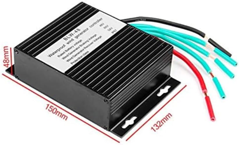 12V/24V/48V 12000W MPPT Wind Turbine Generator Controller 16A IP67 Waterproof Wind Generator Controller Auto Power Off Lighting