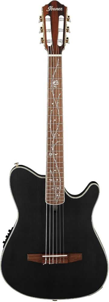 Ibanez TOD10N Tim Henson Signature Nylon-string Acoustic-electric Guitar - Black