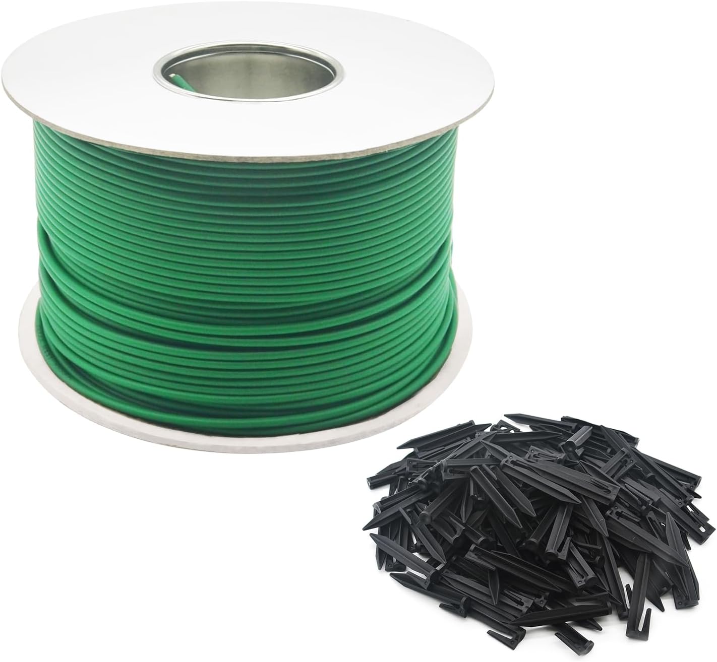 Universal 500FT Robotic Mower Boundary Wire Automatic Lawnmower Perimeter Wire and 200PCS 3.3