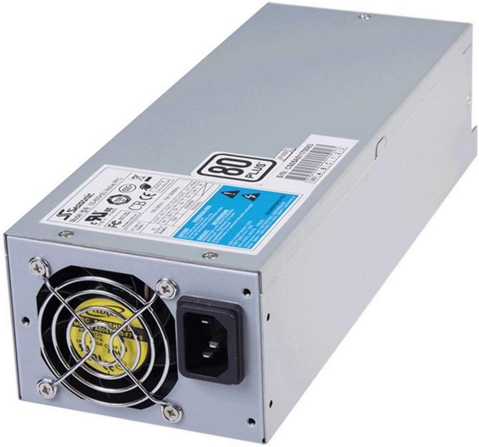 Seasonic Power Supply SS-600H2U ATX/EPS 600W 12VDC Fan Industrial 2U Active PFC RoHS & WEEE Bulk