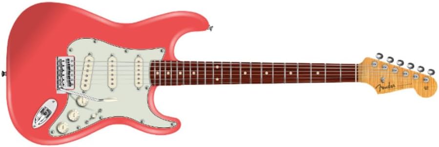Fender Limited Edition American Vintage II 1961 Stratocaster Fiesta Red w/3A Flame Maple Neck