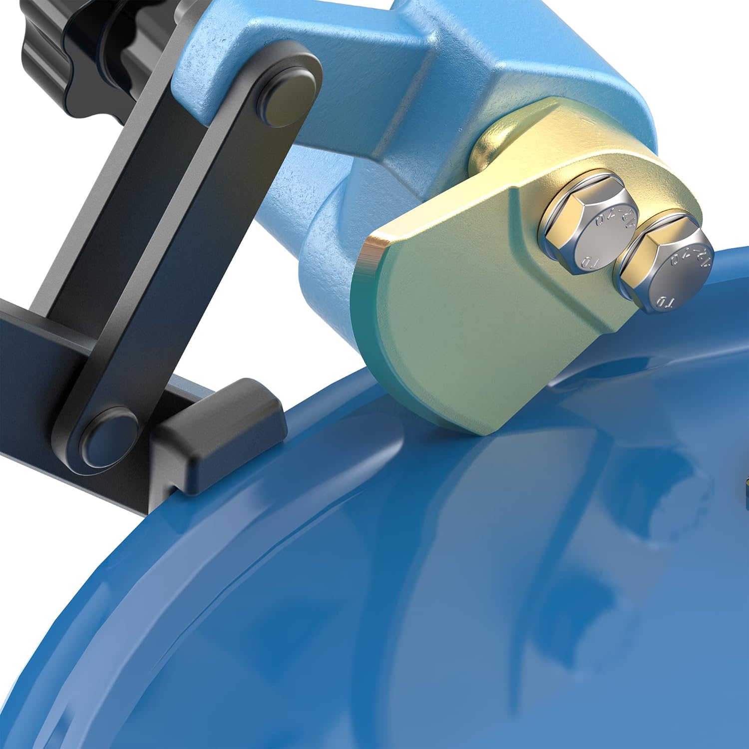 Drum Deheader with Plastic Hand Grip, for Steel Drums, No-Sparking Alloy Copper Blades.