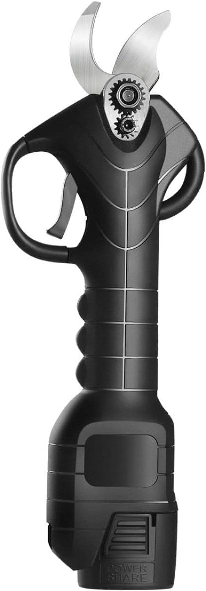 Electric Pruning Shears Professional Brushless Electric Pruning Scissors Pruning Lithium Battery Garden Pruner Fruit Tree Black