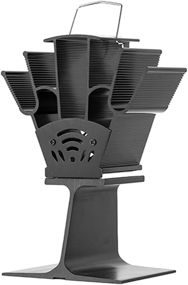 Quiet Heat Powered Stove On Chimney For Wood Log For On Chimney For Wood Log