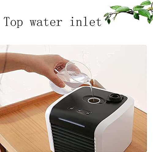 Portable Air Conditioner, Mini Air Fan USB Desk Fan with 3 Speeds, Personal Air Cooler for Office Room