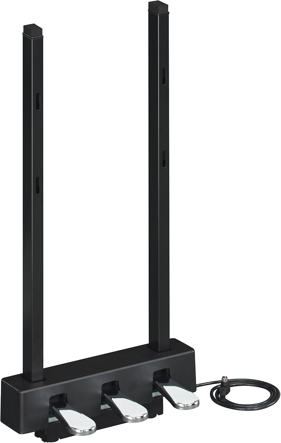 Yamaha P225B, 88-Key Weighted Action Digital Piano with Power Supply and Sustain Pedal, Black (P225B) & LP1B 3-Pedal Unit for P225, P125, P121, P515, PS500 and DGX670,Black