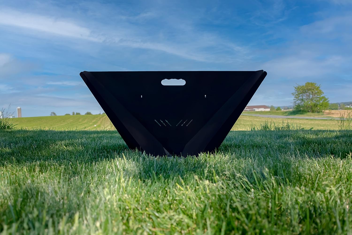 The Vulcan Steel Fire Pit (Black Steel)