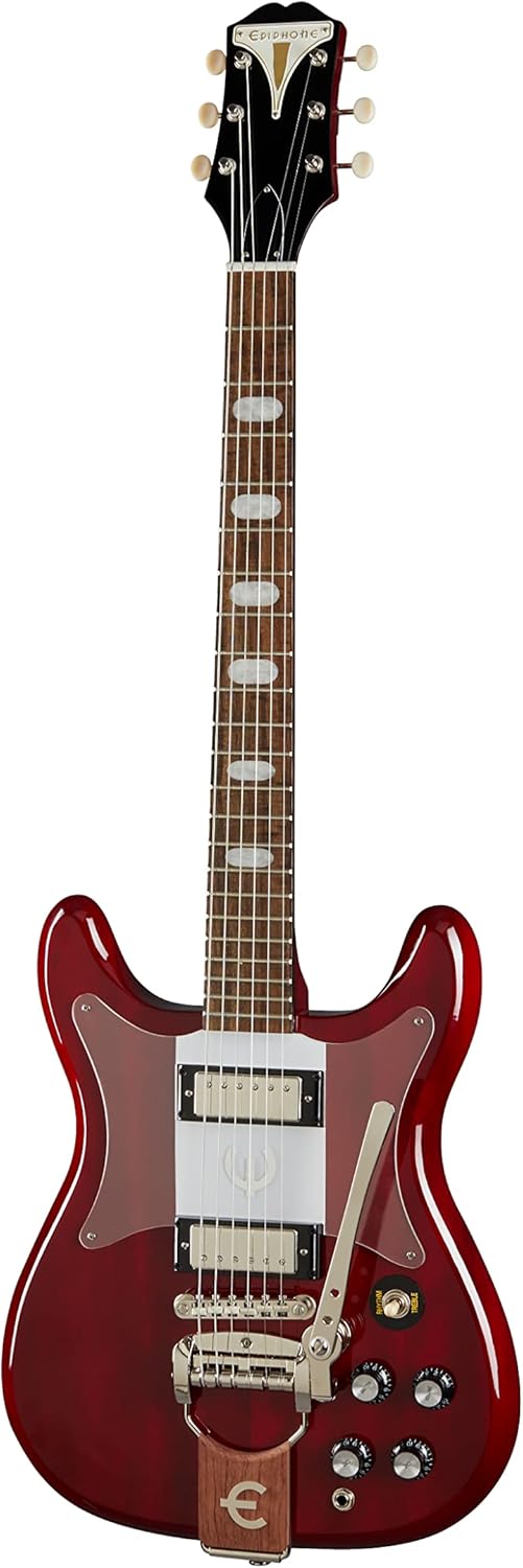 Epiphone Crestwood Custom 2 Pro Mini Humbuckers, Cherry