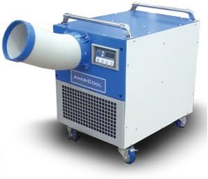 WMC-2500, 10,000 BTU/Hr Portable Industrial Spot Cooler Air Conditioner, 115V Commercial AC Unit for Indoor, Server rooms & Data centers Use, 15A 1P