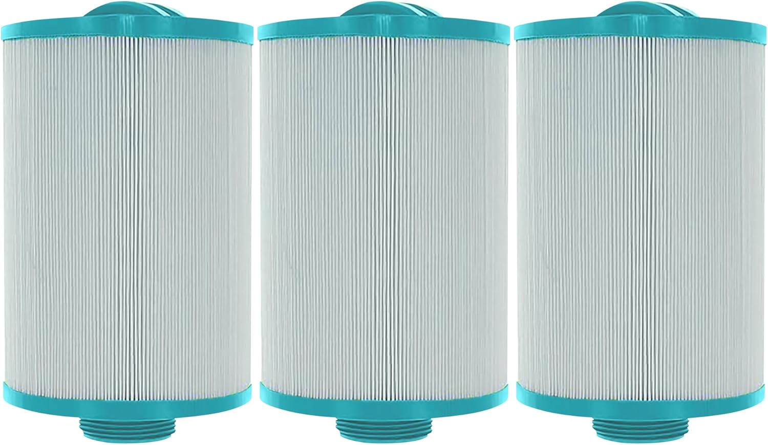 Hurricane Filters 3 Pack HF4H20-01 Advanced Spa Filter Cartridge - Replacement for PSG25P4, Unicel 4CH-20, Filbur FC-0185
