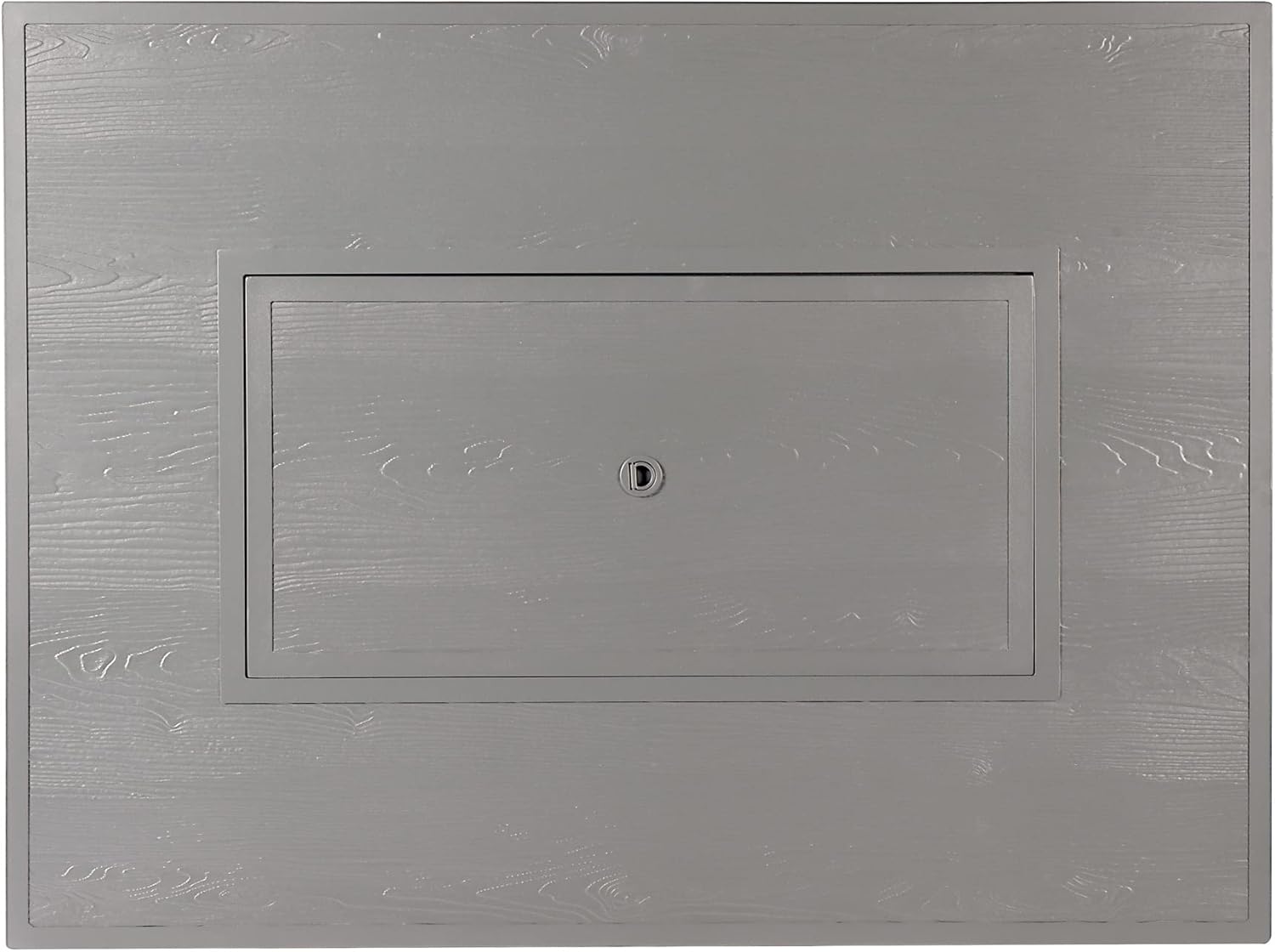 Oakland Living Rectangular 48 in. x 36 in. Aluminum Propane Fire Pit Table, Glass Beads, Two Covers, Lid, 57,000 BTUs in Grey Finish