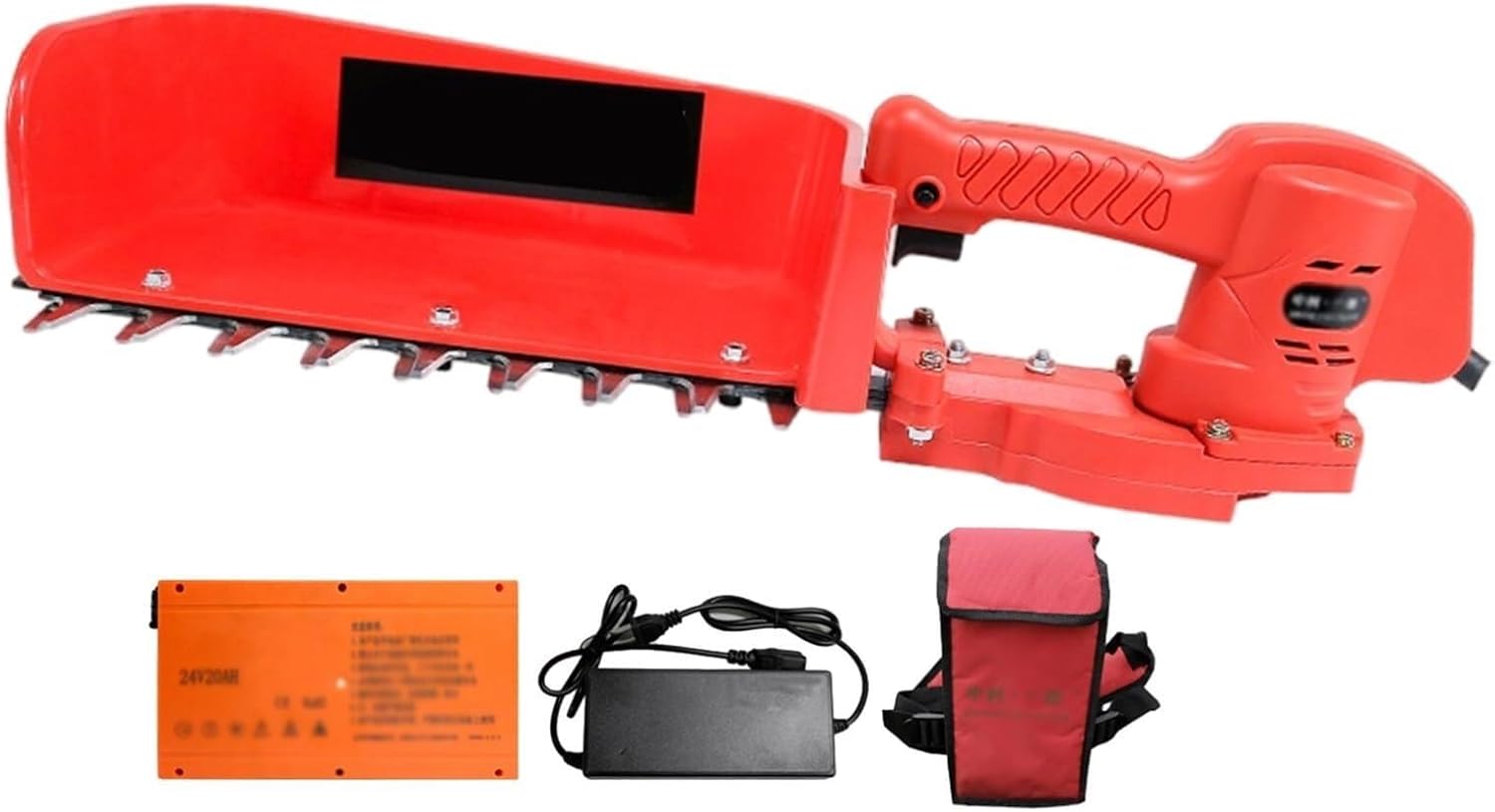 Electric Reciprocating Saw 270mm Tea Picker, Electric Lawn Mower Hedge Trimmer with Rechargeable Power Supply, Professional Cutting Tool for Gardeners or Farmers, Effort-Saving 1.8/1.7A