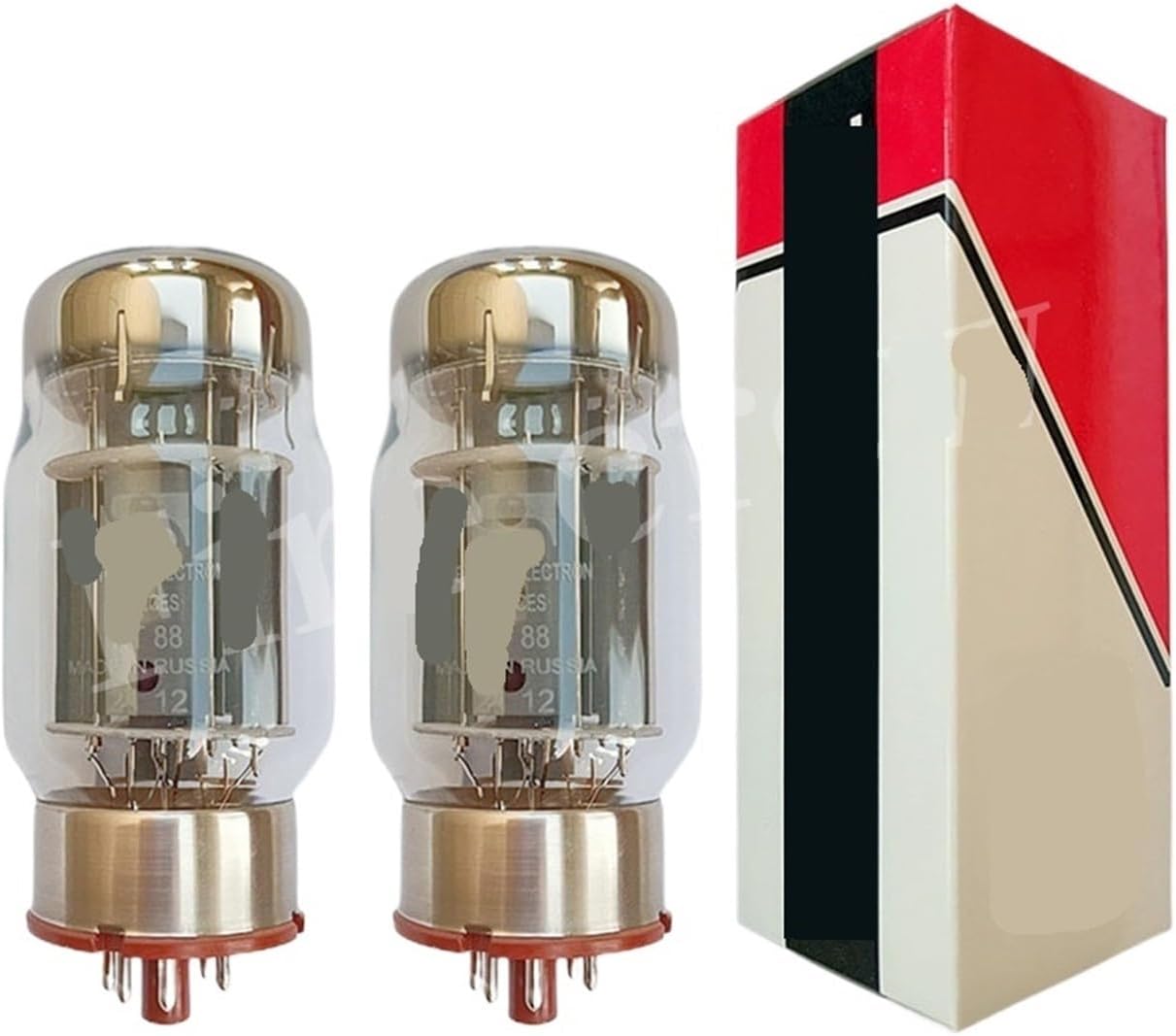 KT88 Vacuum Tube HiFi Audio Tube Replacement 6550 KT90 6P3P EL34 Tube Amplifier kit DIY Matching Four-Way(2pcs Matched Pair)