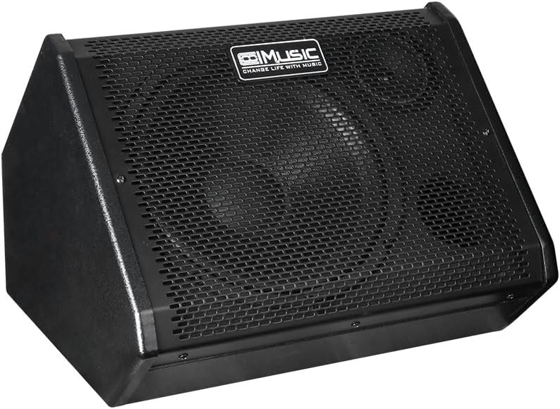 Coolmusic Electric Drum AMP 80-Watt Electronic Drum Amplifier DM80 Keyboard Speaker with Bluetooth, with 3-Year Warranty