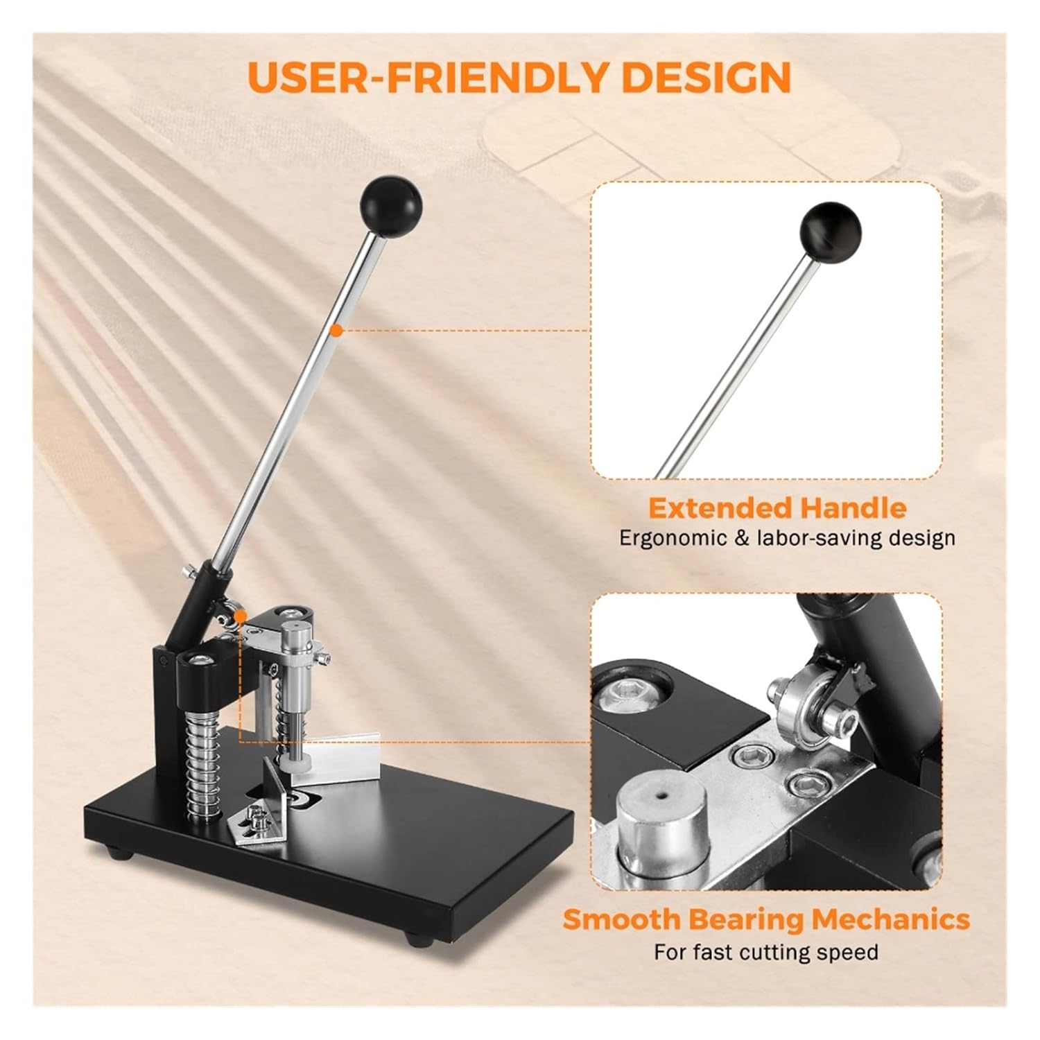 Corner Rounder Cutter Machine R6mm R10mm Heavy Duty Paper Corner Cutter Punch With Paper Holding Device A3 Steel Metal with Efficiency(Silver with R6 R10)