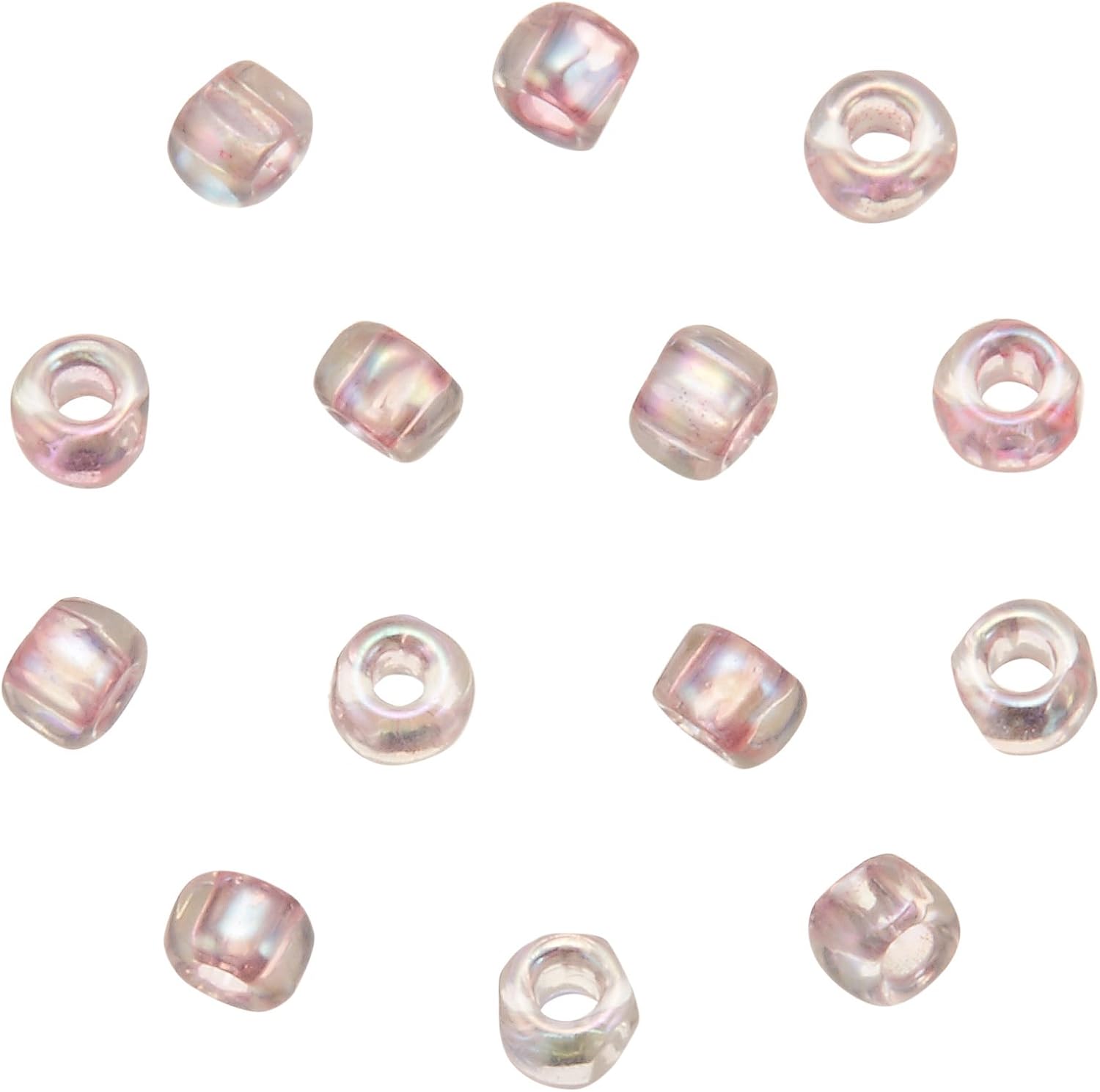 TOHO CR-171D 3 Cut Beads, 6 Bundles, Threading Beads, Outer Diameter Approx. 0.09 inch (2.2 mm), 196.4 ft (60 m)
