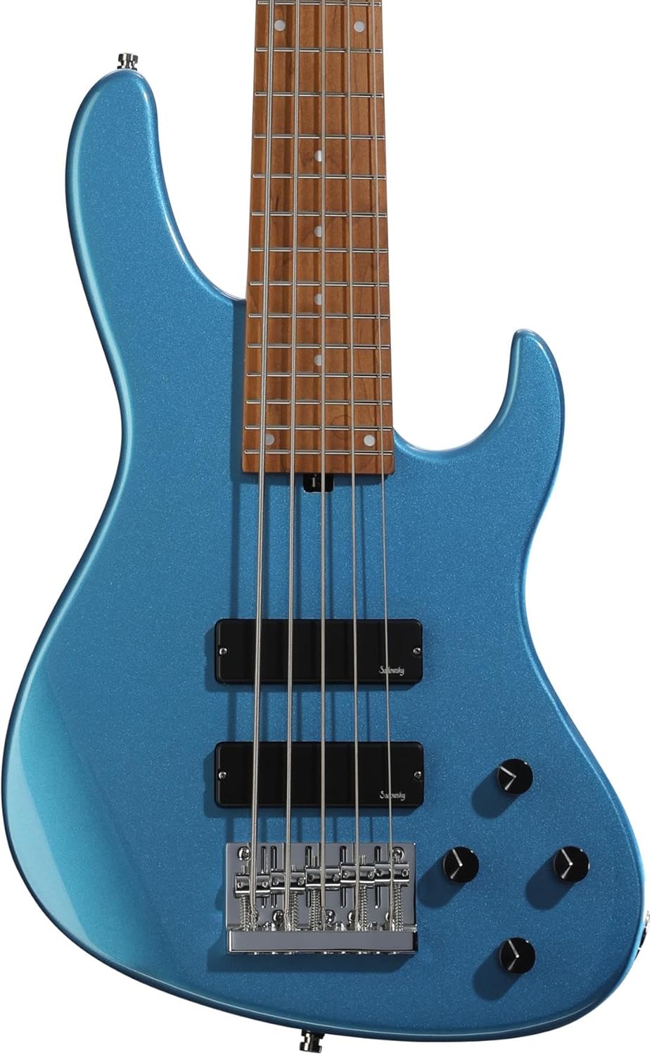 Sadowsky MetroExpress Modern 5-string Bass Guitar - Ocean Blue, Maple Fingerboard