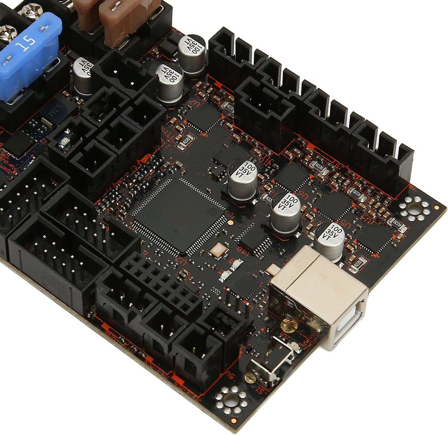 3D Printer Motherboard, Einsy Rambo1.2e TMC2130 SPI Drive Mode 3D Printer Accessories for I3 MK3/3S 3D Printers