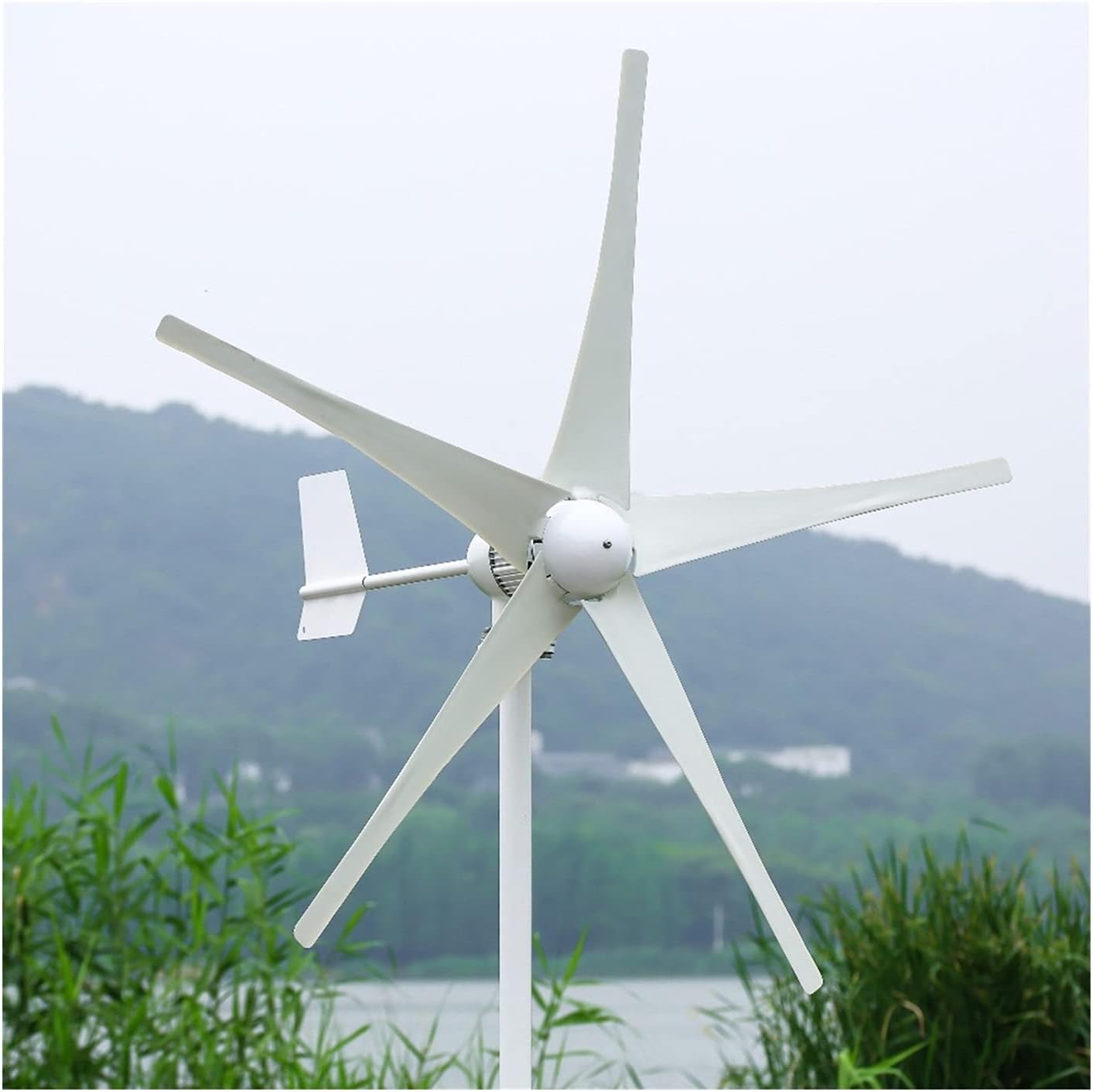 Wind Turbine CE Approval 1000W Horizontal Axis Wind Turbine Generator for Land and Marine Include Controller Gift(48V_1000W)