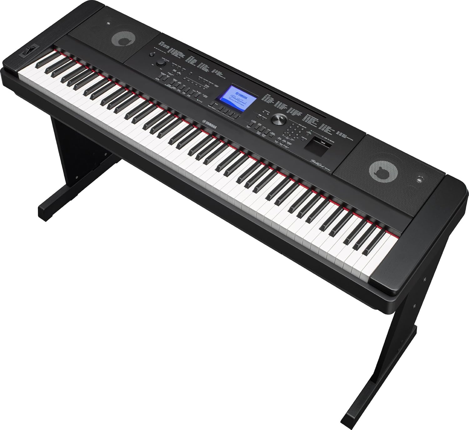 YAMAHA DGX660B 88-Key Weighted Digital Piano With Furniture Stand, Black