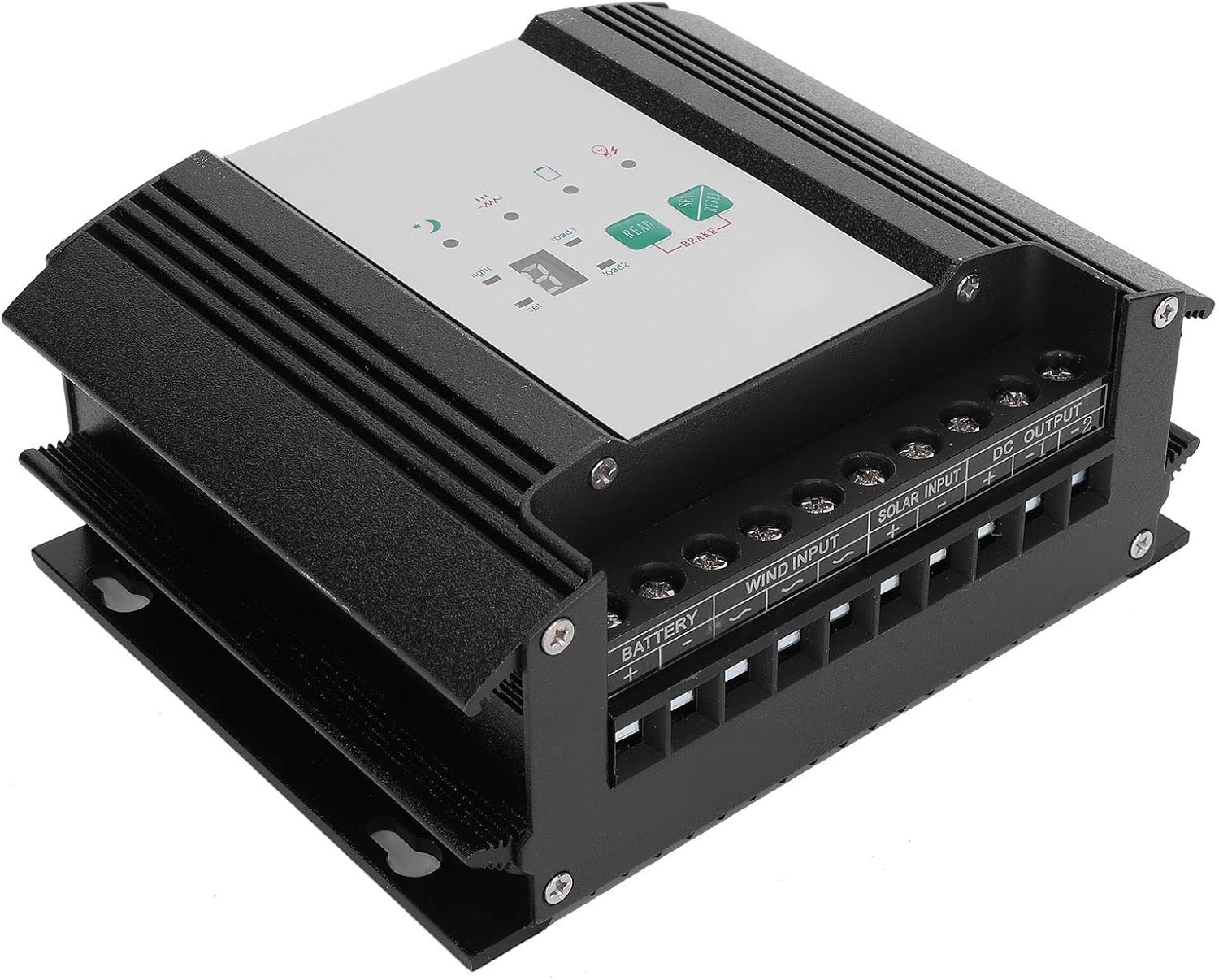 Wind Solar Troller, Street Regulator, Industrial Equipment with LCD Di, 12V for Wind and Solar Street , Aluminum y Housing