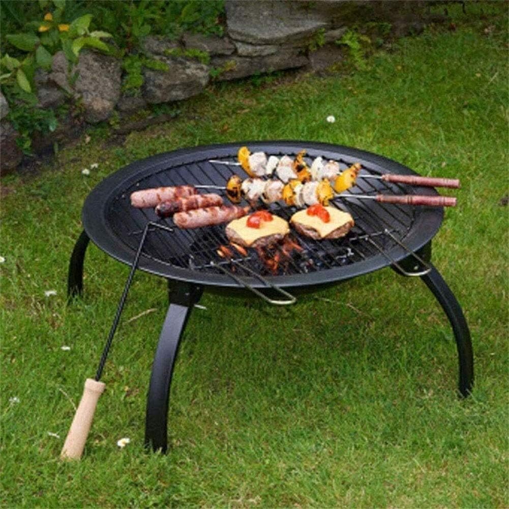 Fire Pits Outdoor Wood Burning Large Round Wood Burning Backyard & Patio Firepit Bowl le Domestic Indoor Barbecue