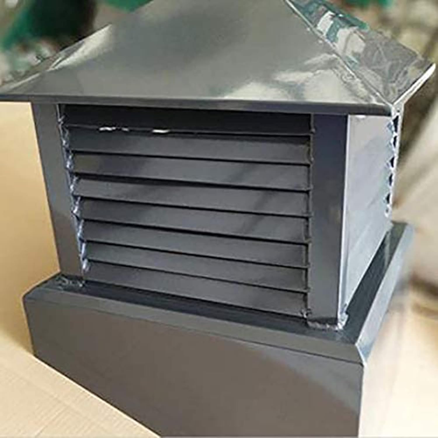 MFFIRE Vent Cowl Cap Grill Cover Soil Stack Vent Cage Rain Hat,50 * 50