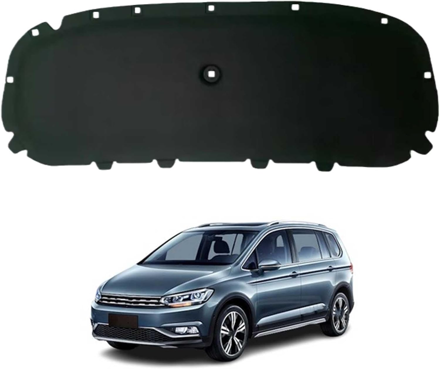 Car Front Hood Engine Sound Pad for VW touran 2016-2024 OE:5TA863831, Heat Insulation Cotton Mat Cover Soundproof Car Accessories