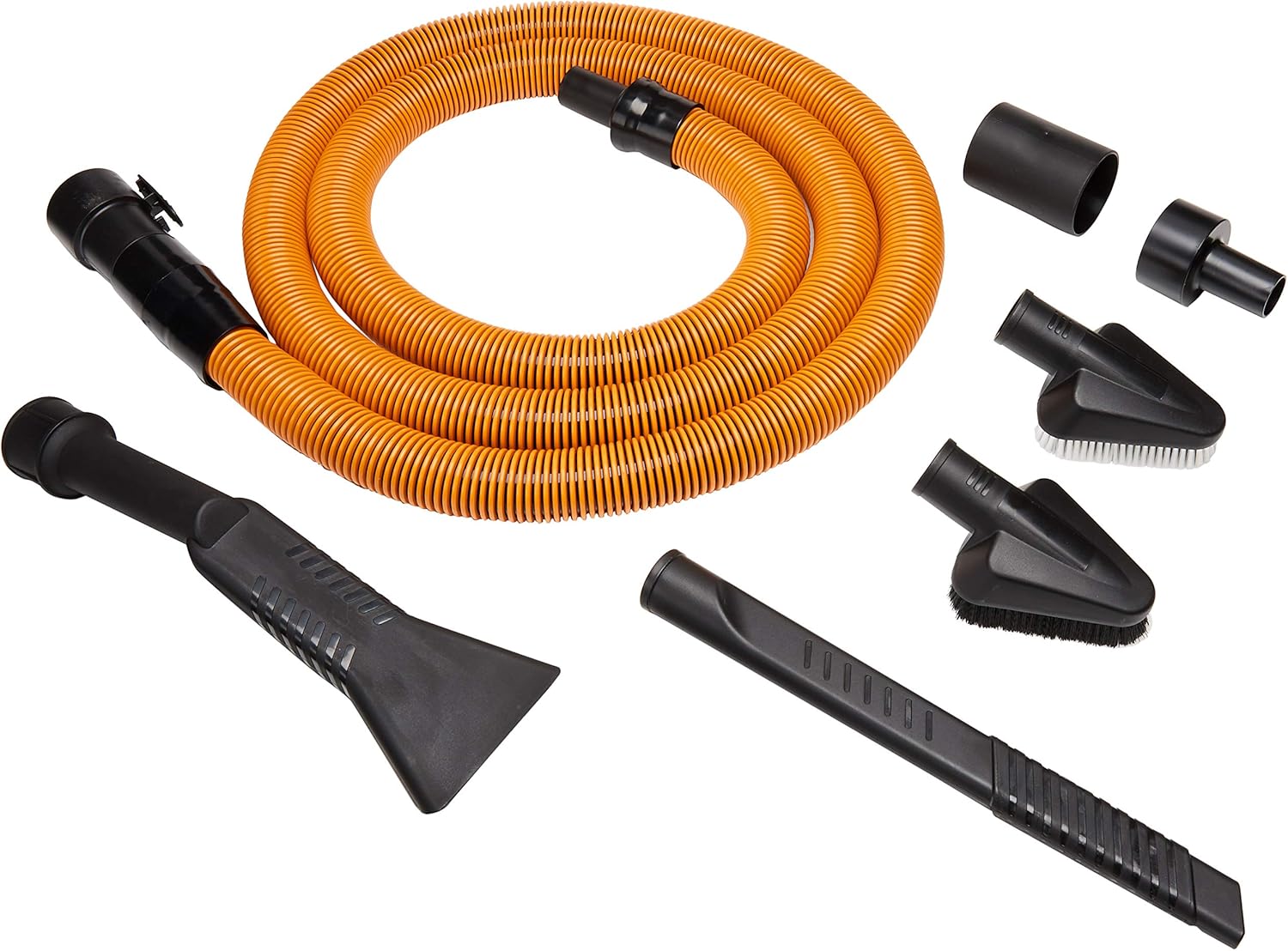 RIDGID 50353 1610RV Stainless Steel Wet Dry Vacuum, 16-Gallon Shop Vacuum, 6.5 Peak HP Motor & VT2534 7-Piece Auto Detailing Vacuum Hose Accessory Kit