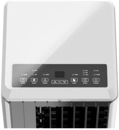 8,000 BTU Portable Air Conditioner, 3-In-1 AC Unit With Built-In Cool, Dehumidifier & Fan Modes for Room Up to 350 Sq.Ft, 2 Fan Speeds, 24H Timer,Remote Control