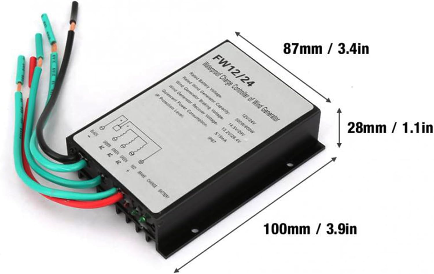 48V,Wind Turbine Controller, 12V/24V 300W-3000W Wind Turbine Generator Regulator Battery Charging Regulator