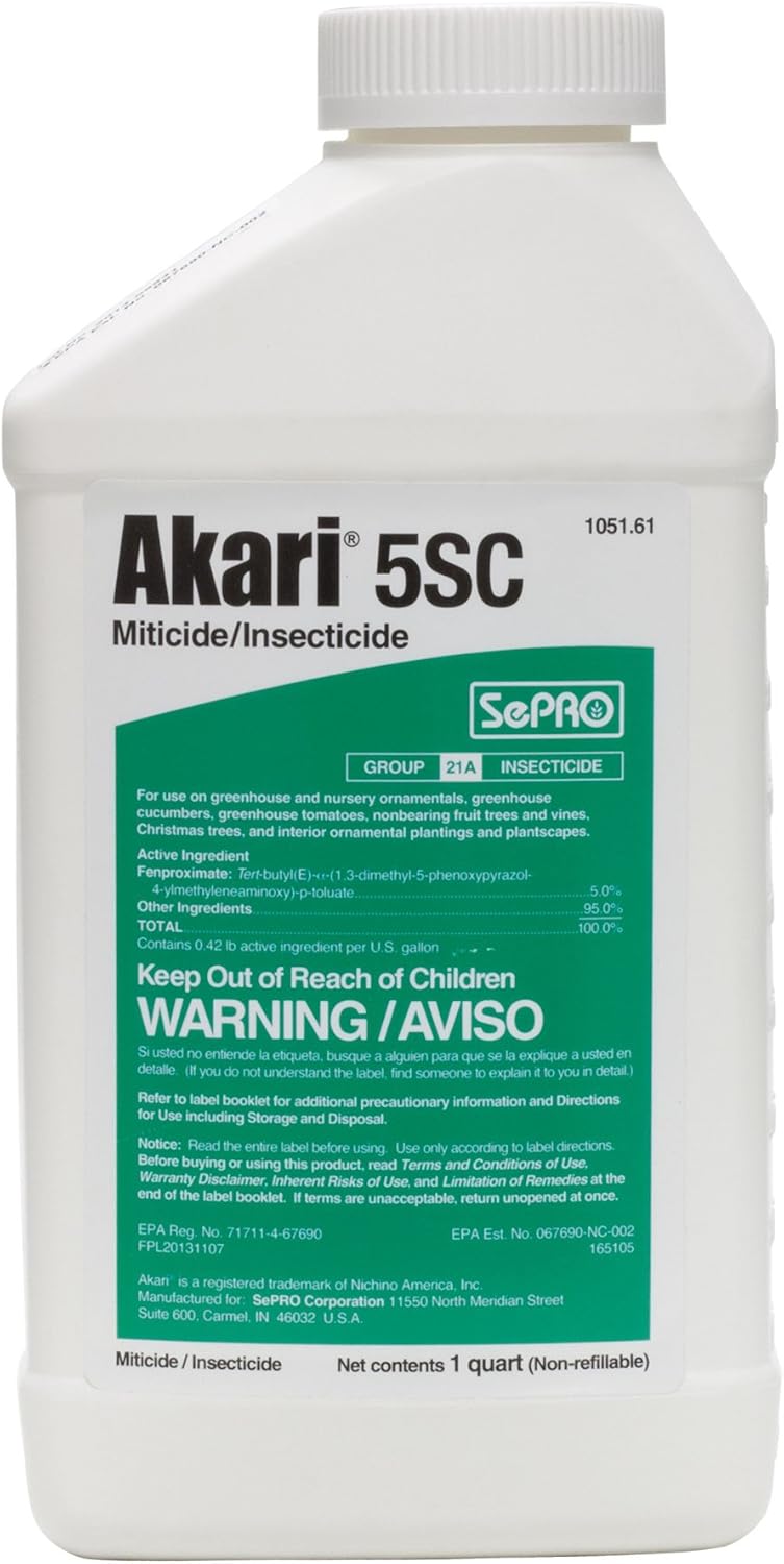 Akari 5 SC Miticide/Insecticide - 1 Quart