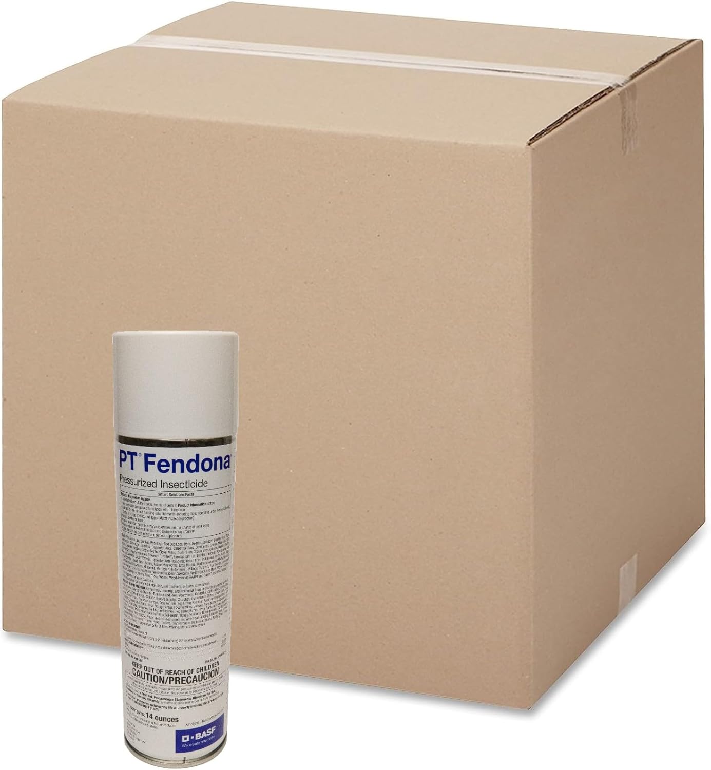 BASF PT Fendona Pressurized Insecticide Case - Alpha-Cypermethrin Crack & Crevice Spray - 14 Ounce 12 Can Case