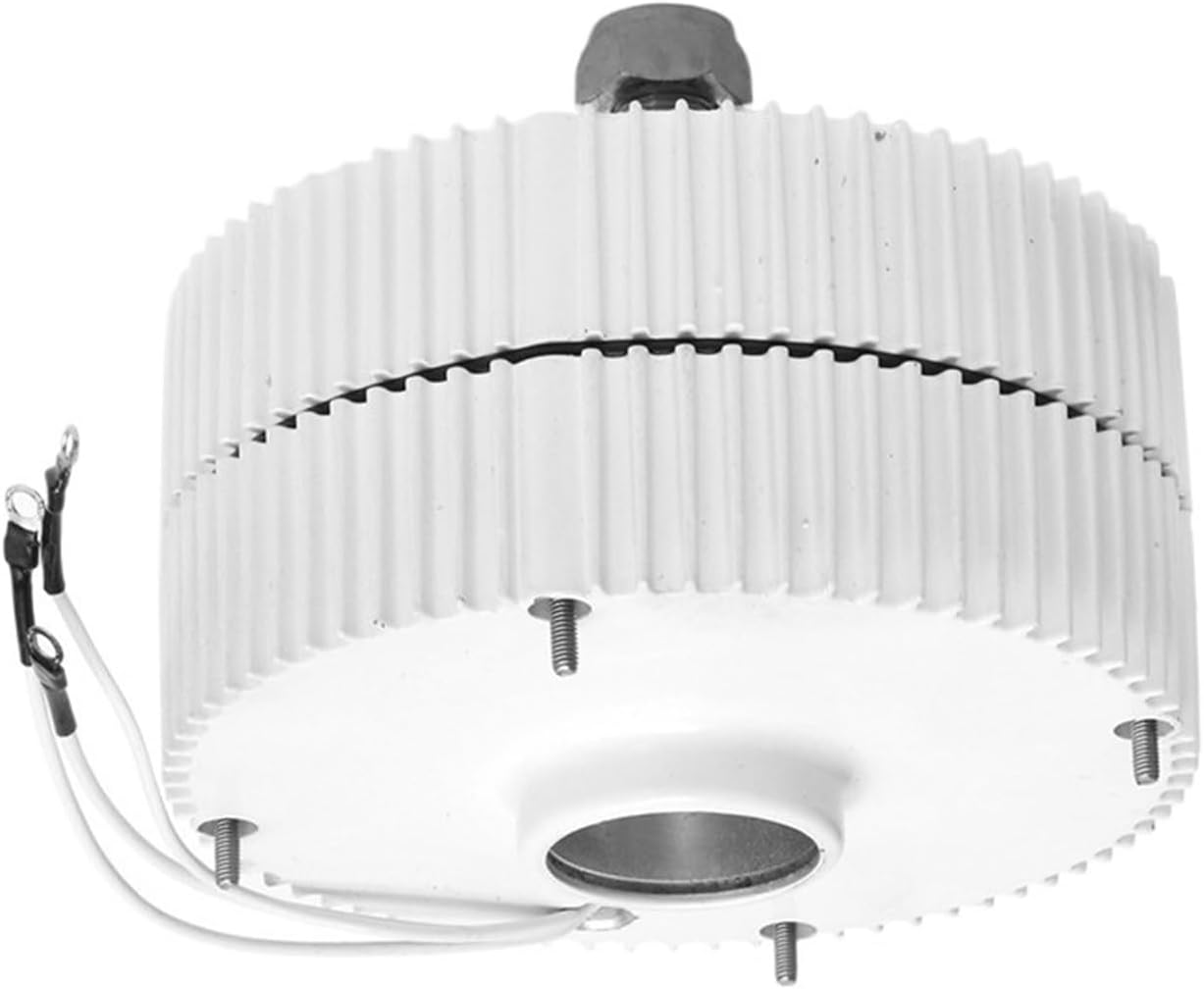 Wind Turbines, 300W 12V 24V 600RPM Permanent Magnet Generator AC Alternator for Vertical Or Horizontal Wind Turbine Low Start Up Torque(24VAC)