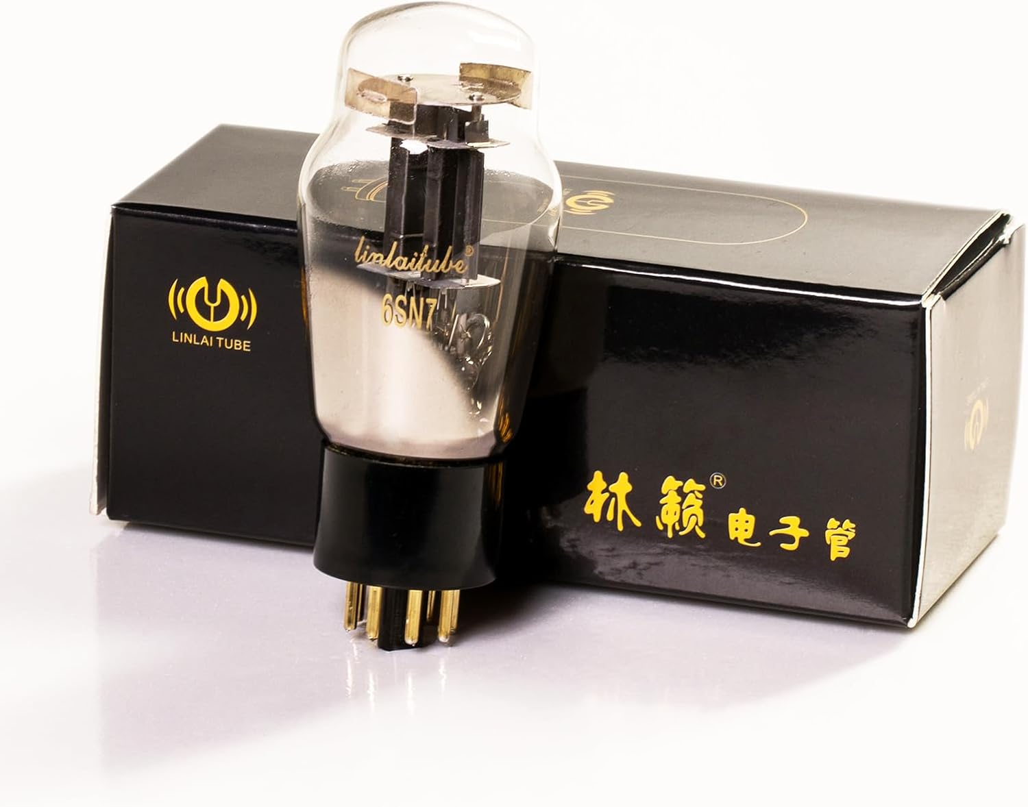 LINLAI 6SN7 1 Pair Free Matching Vacuum Tube for Hifi Audio Amplifier (6SN7)