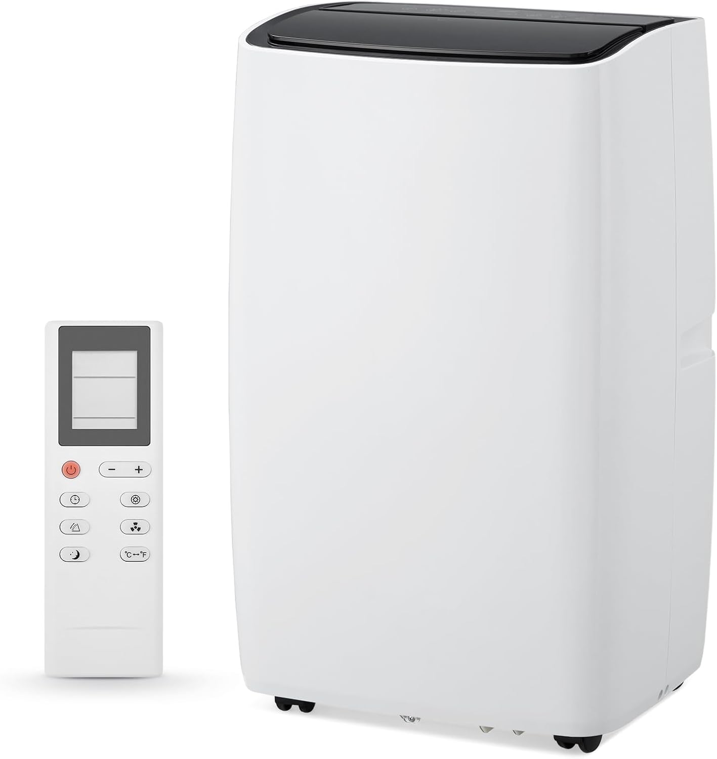 2025 New Update 12,000 BTU Portable Air Conditioners Cool Up to 550 Sq. Ft, 3 Modes Portable AC Cooling Unit with Remote/24Hrs Timer/Installation Kits for Home/Office/Dorm